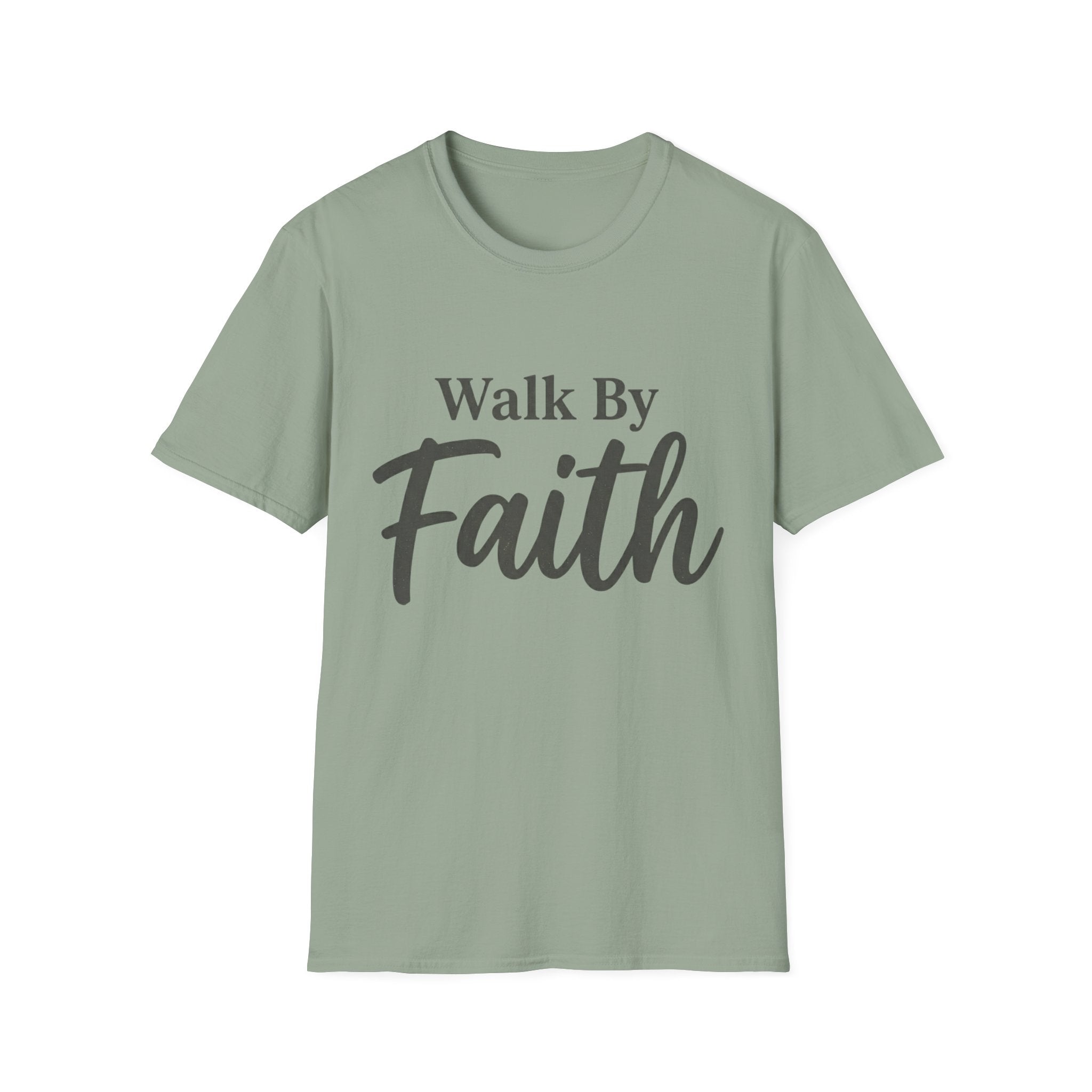 Walk by Faith Text T-Shirt