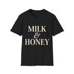 Milk & Honey Text T-Shirt