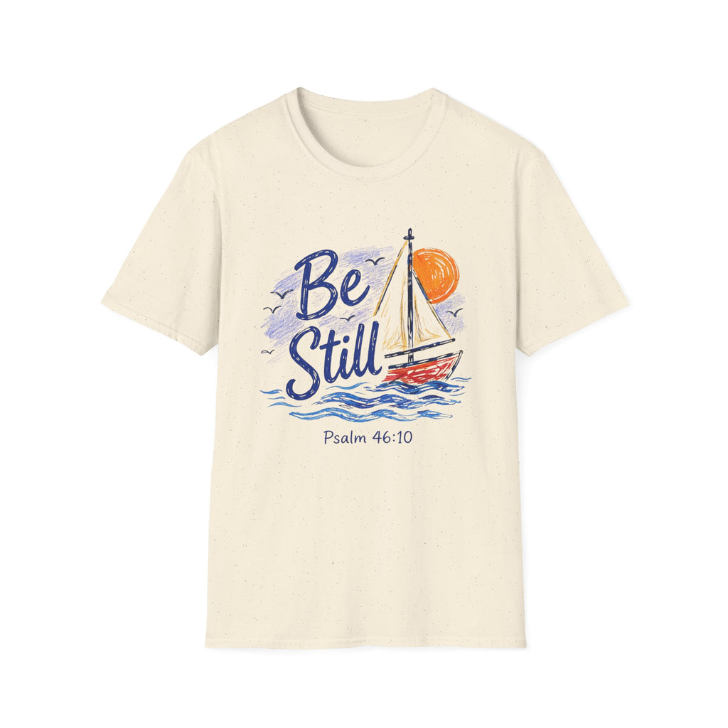 Be Still Psalm 46:10 Yacht T-Shirt