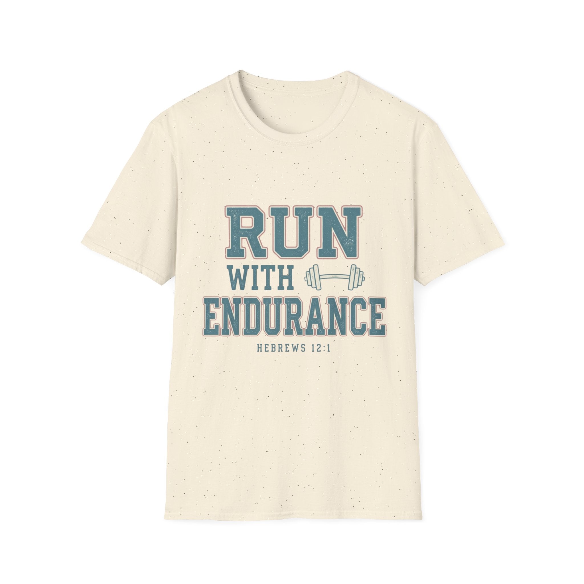 Run With Endurance Dumbbell T-Shirt