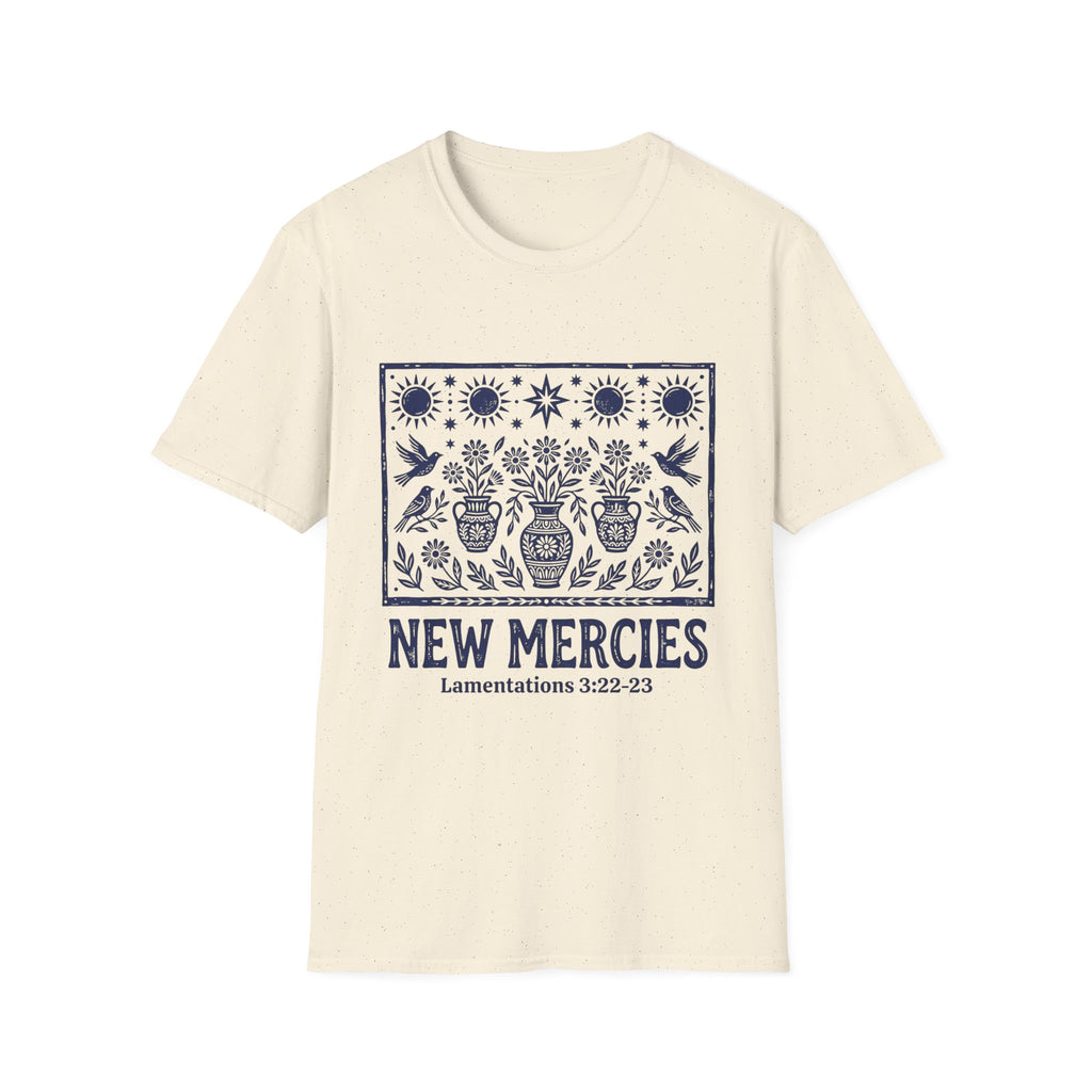 New Mercies Lamentations 3:22-23 T-Shirt