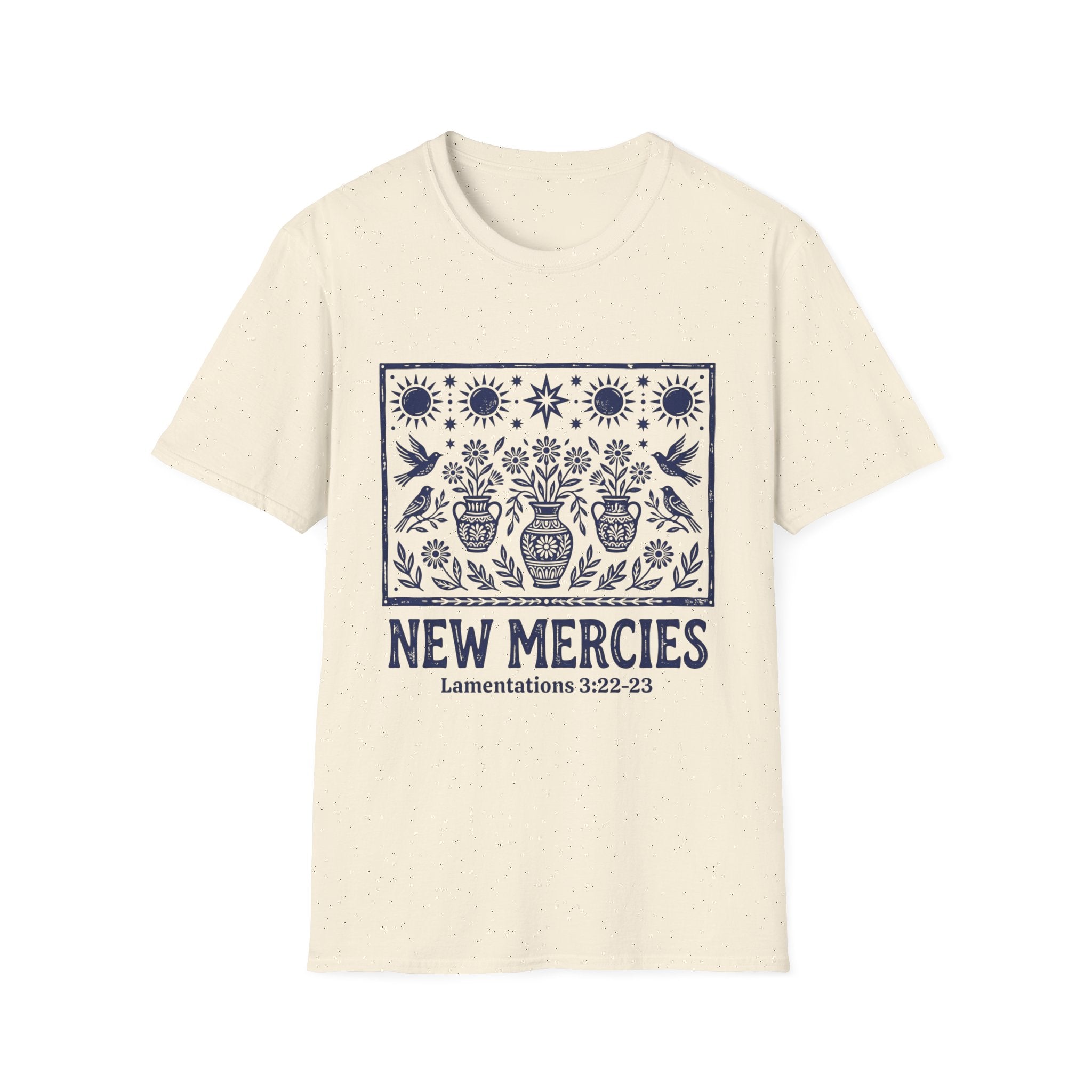 New Mercies Lamentations 3:22-23 T-Shirt