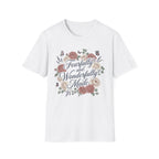Fearfully and Wonderfully Made Floral T-Shirt