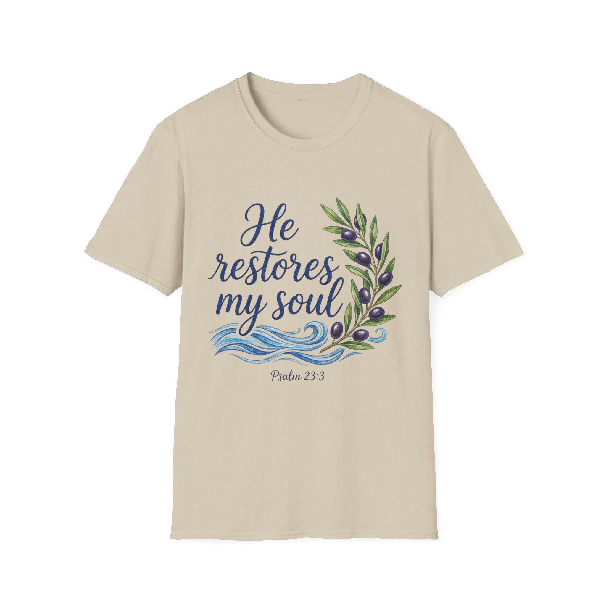 He Restores My Soul Whimsical T-Shirt