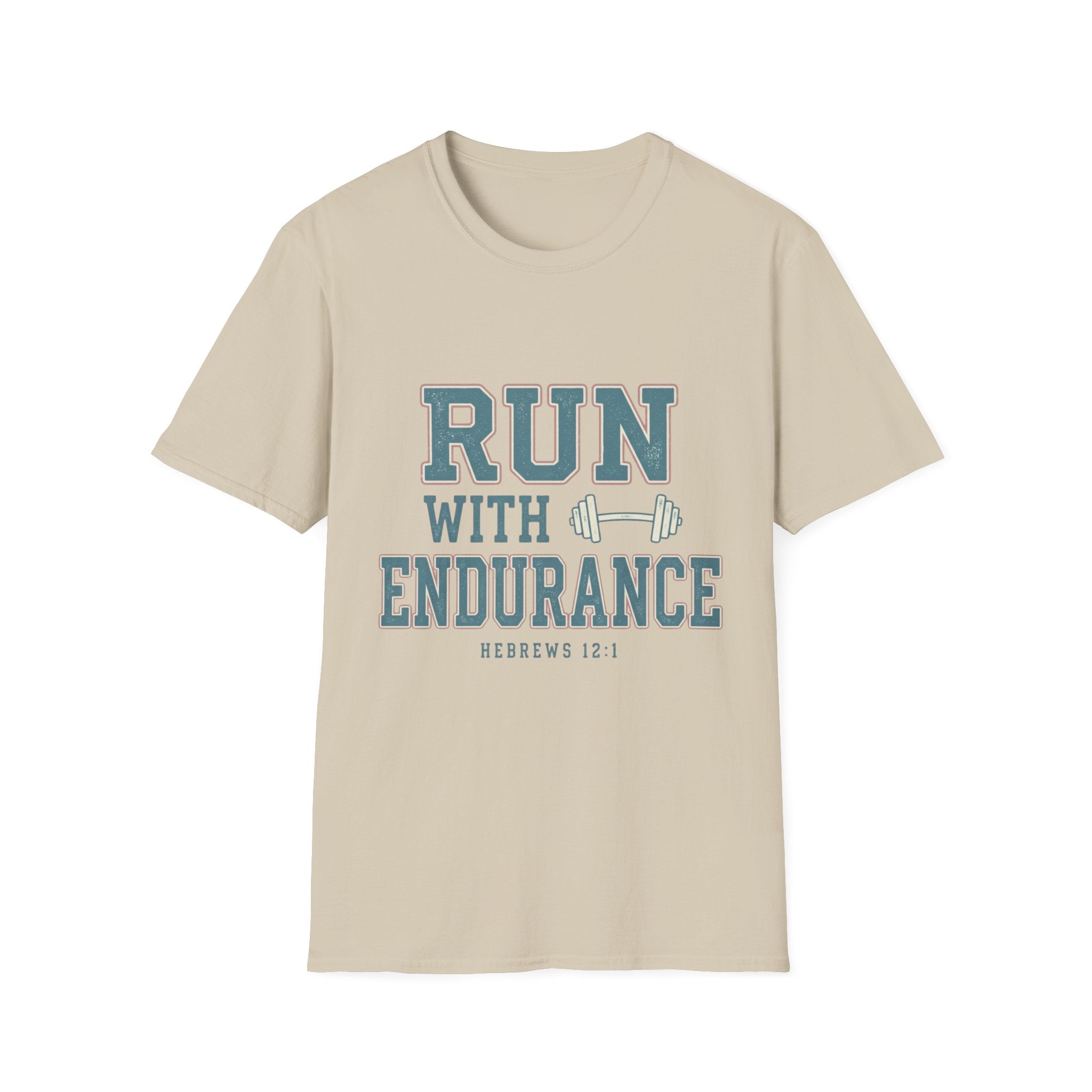 Run With Endurance Dumbbell T-Shirt