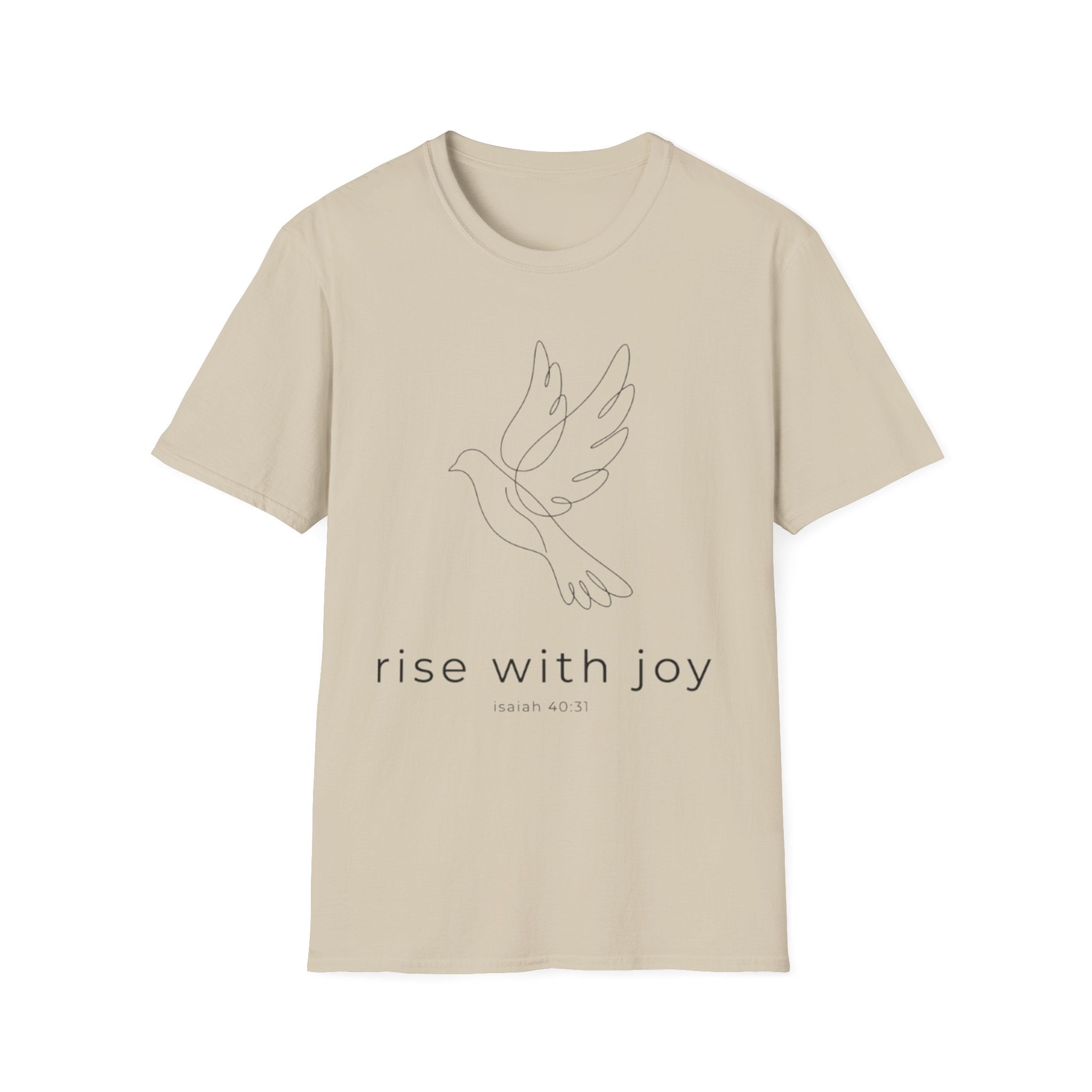 Rise With Joy Isiah 40:31 T-Shirt