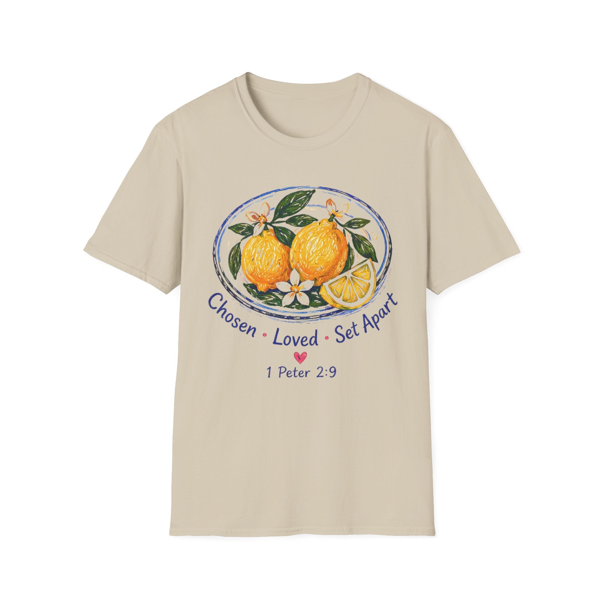 Chosen, Loved, Set Apart 1 Peter 2:9 Lemons T-Shirt
