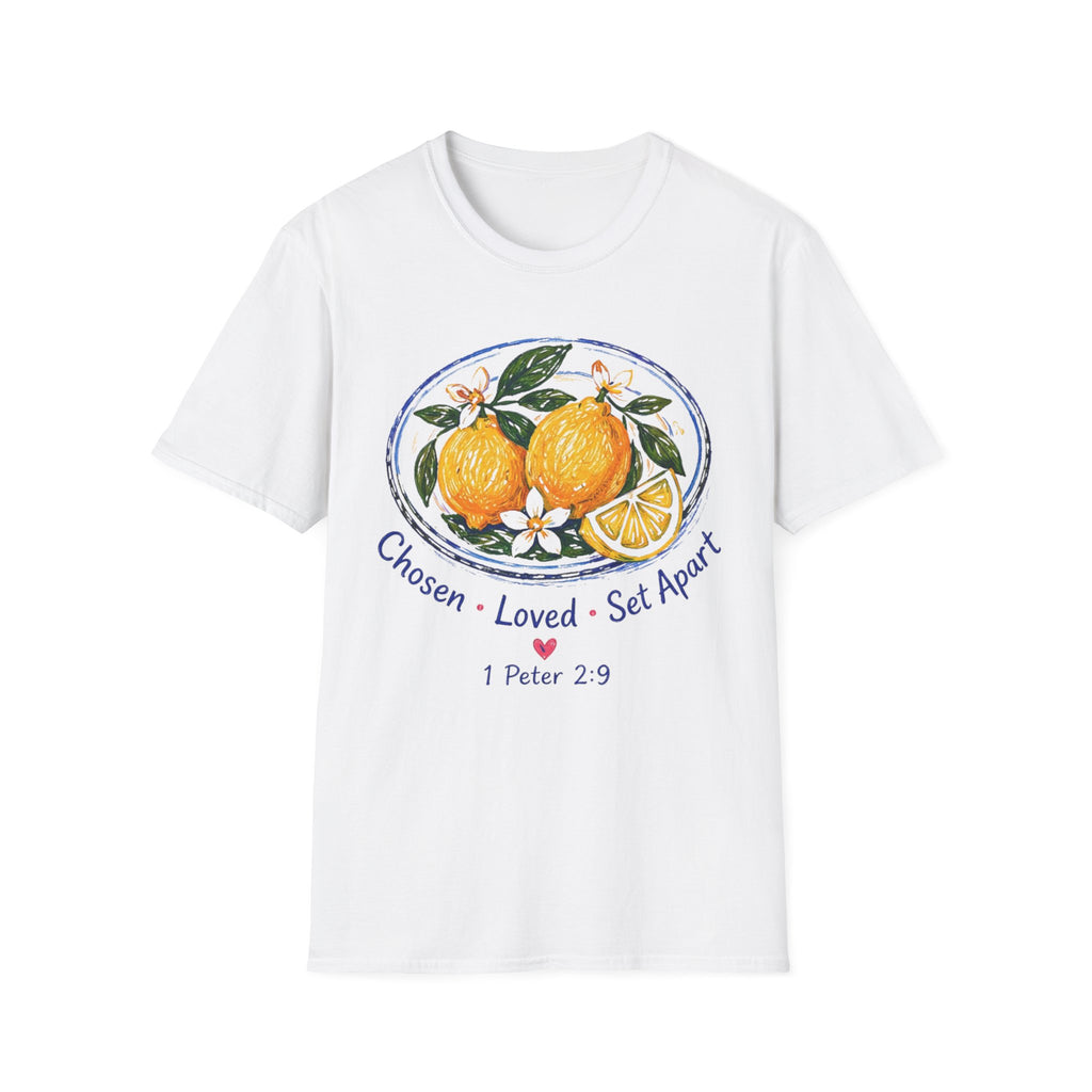Chosen, Loved, Set Apart 1 Peter 2:9 Lemons T-Shirt