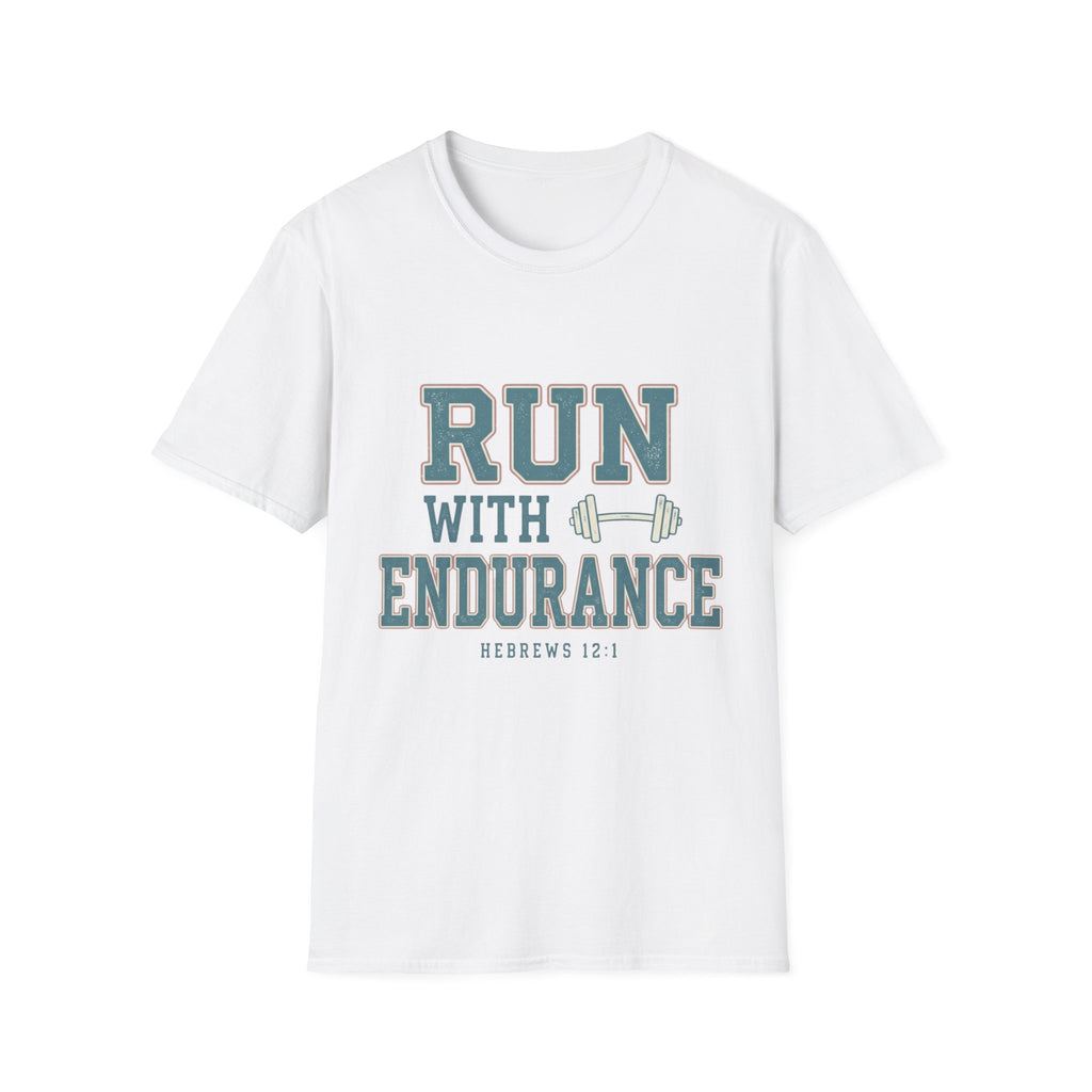 Run With Endurance Dumbbell T-Shirt